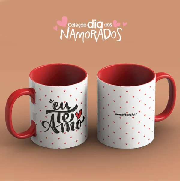 Canecas para Namorados - Kit Digital com 52 Artes em JPG - Imagem 10