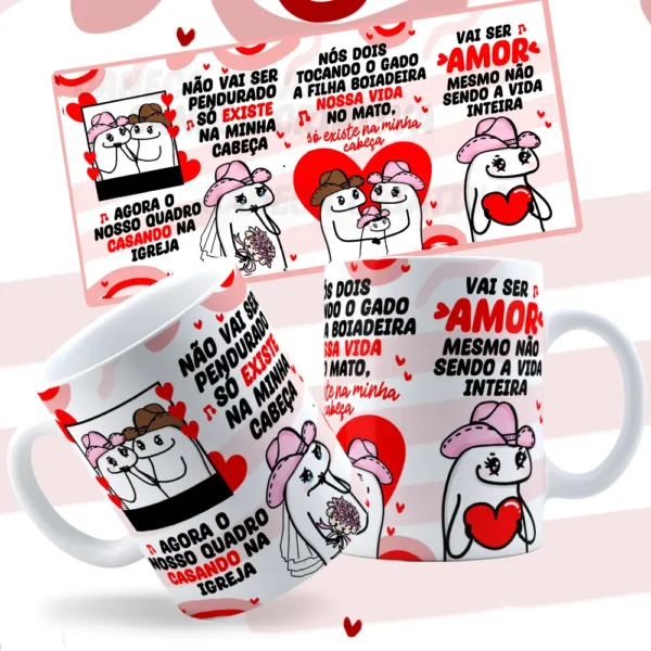 Arte Ana Castela Música Nosso Quadro para Caneca Jpg