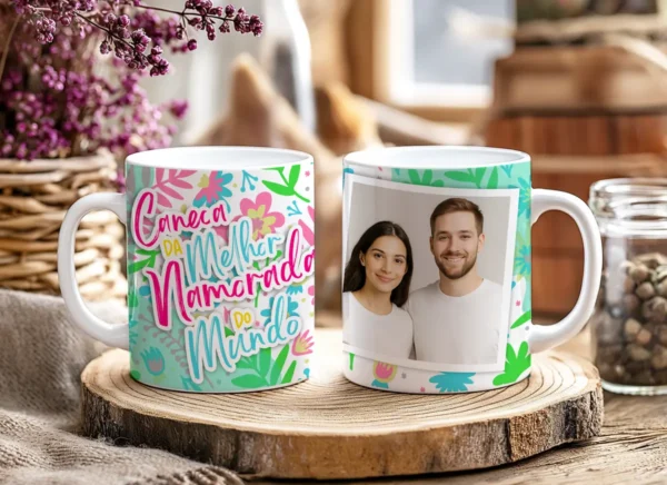 Canecas Personalizadas Dia dos Namorados Edite com Seu Toque - Imagem 5