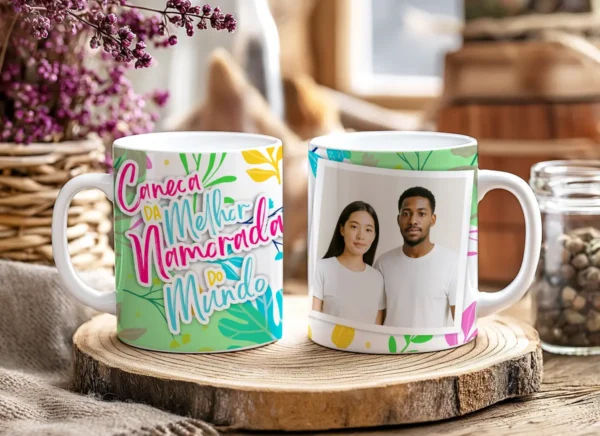 Canecas Personalizadas Dia dos Namorados Edite com Seu Toque