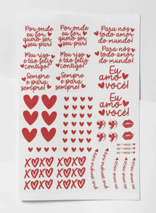 Presenteie com Criatividade: Kit DTF Dia dos Namorados PDF - Imagem 2
