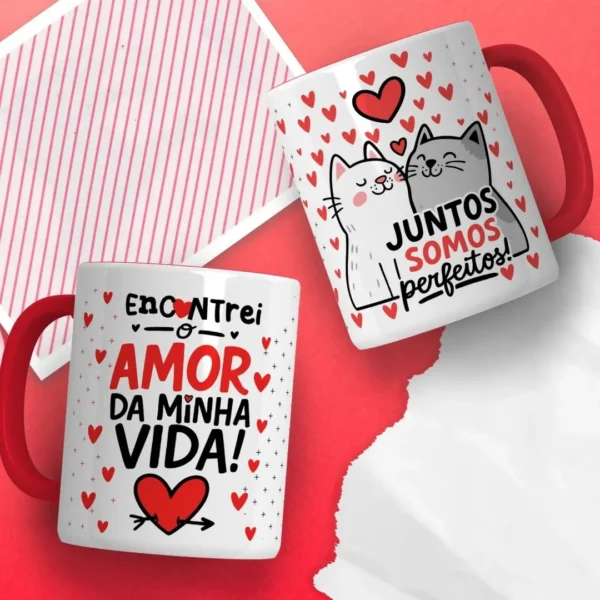 Celebre o Amor com 30 Artes para Caneca e Tubolata - JPG - Imagem 10