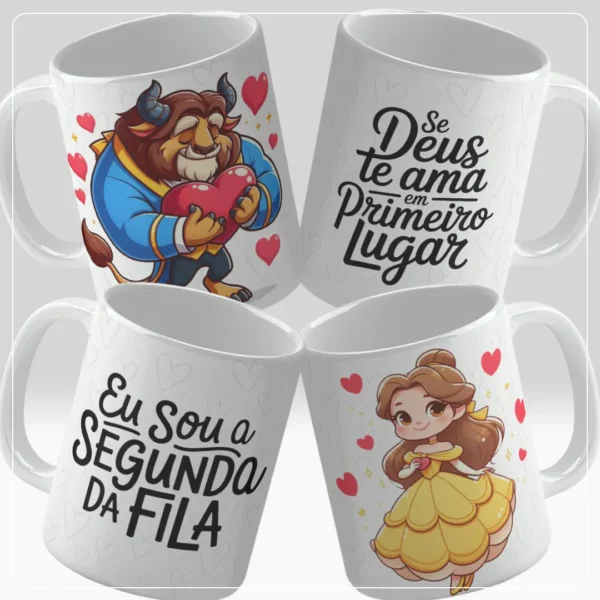 Dia dos Namorados: Baixe 16 Artes Criativas para Caneca