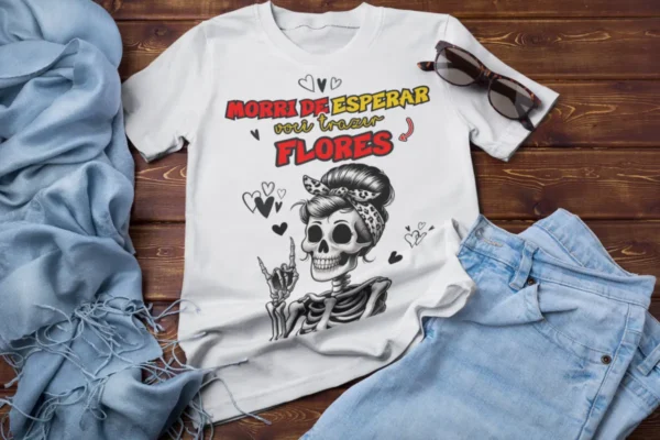 Estampas Prontas Morri de Esperar um Namorado p/ Sublimação - Imagem 7
