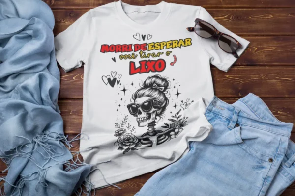 Estampas Prontas Morri de Esperar um Namorado p/ Sublimação - Imagem 5