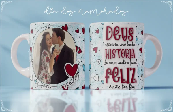 Kit Gospel de Dia dos Namorados: Canecas e Azulejos em PSD - Imagem 9