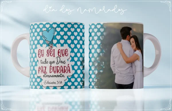 Kit Gospel de Dia dos Namorados: Canecas e Azulejos em PSD - Imagem 2
