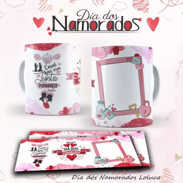 Mickey Disney: Kit Arte para Canecas, Especial Namorados - Imagem 6