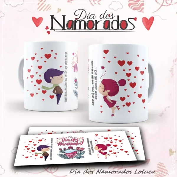 Mickey Disney: Kit Arte para Canecas, Especial Namorados - Imagem 7