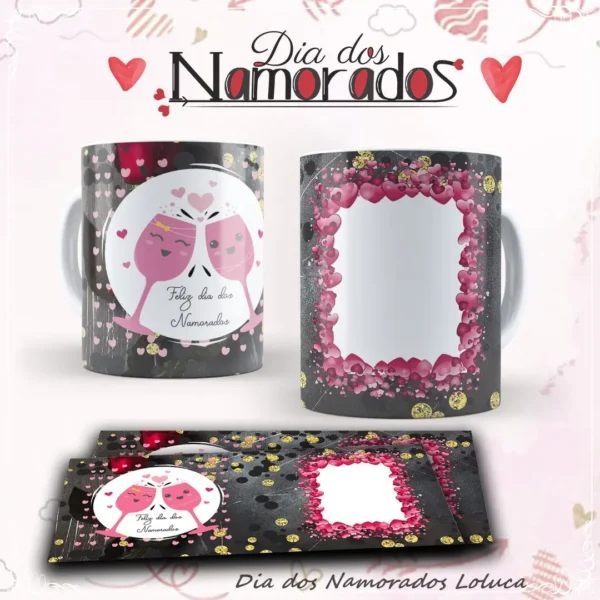 Mickey Disney: Kit Arte para Canecas, Especial Namorados - Imagem 9
