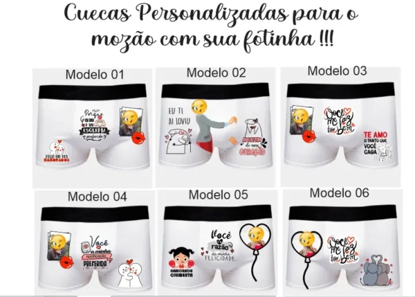 Estampas Divertidas em Corel para Lingerie Masculina - Imagem 4