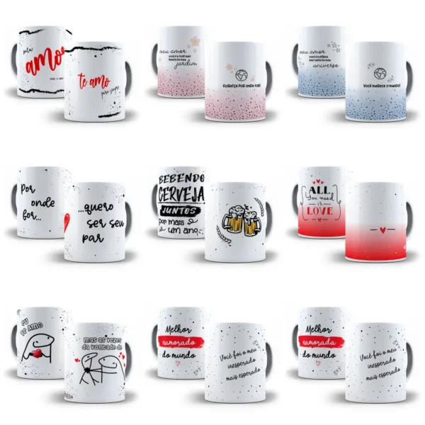 Designs Exclusivos p/ Sublimar Canecas no Dia dos Namorados - Imagem 7