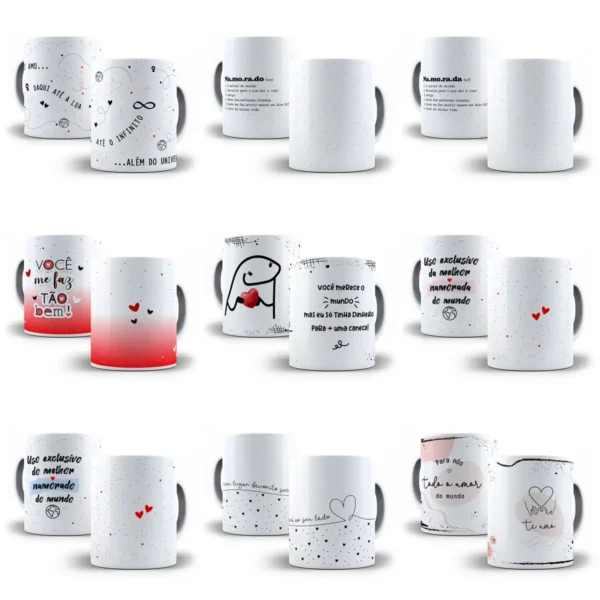 Designs Exclusivos p/ Sublimar Canecas no Dia dos Namorados - Imagem 5