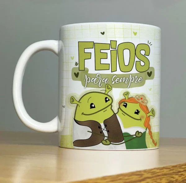 Arte Digital para Canecas: Romantismo e Originalidade