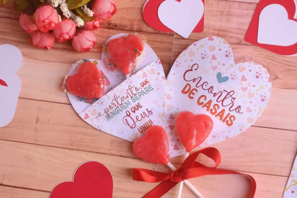 Porta Chocolate e Cartões Recadinhos em Arquivos PDF - Imagem 9