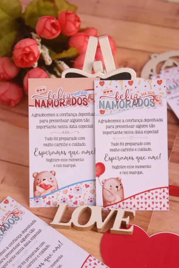 Porta Chocolate e Cartões Recadinhos em Arquivos PDF - Imagem 10