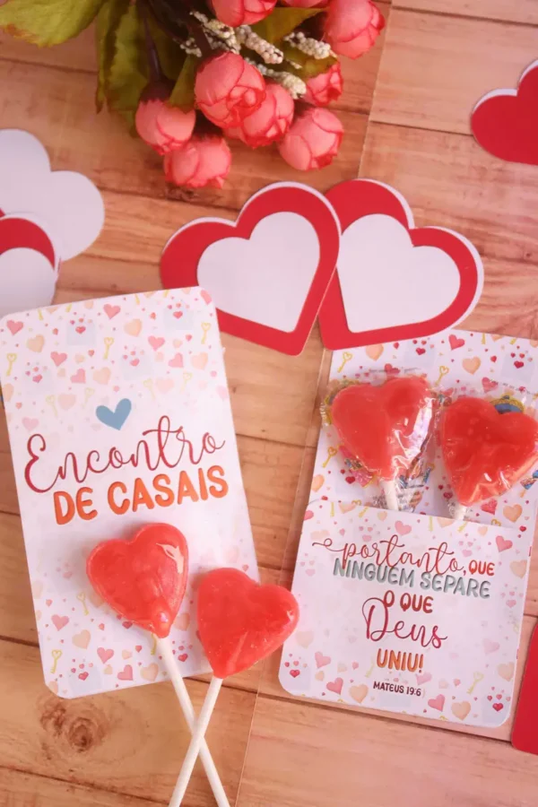 Porta Chocolate e Cartões Recadinhos em Arquivos PDF - Imagem 8