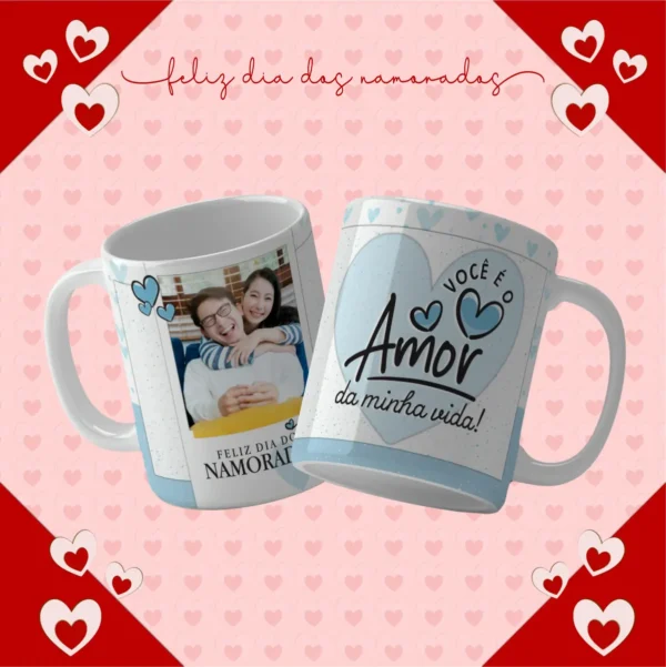 Templates Versáteis Canecas e Almofadas - Dia dos Namorados - Imagem 3