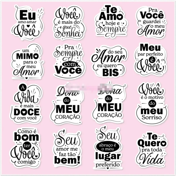 Kit Completo de Design para Dia dos Namorados PNG - Imagem 5