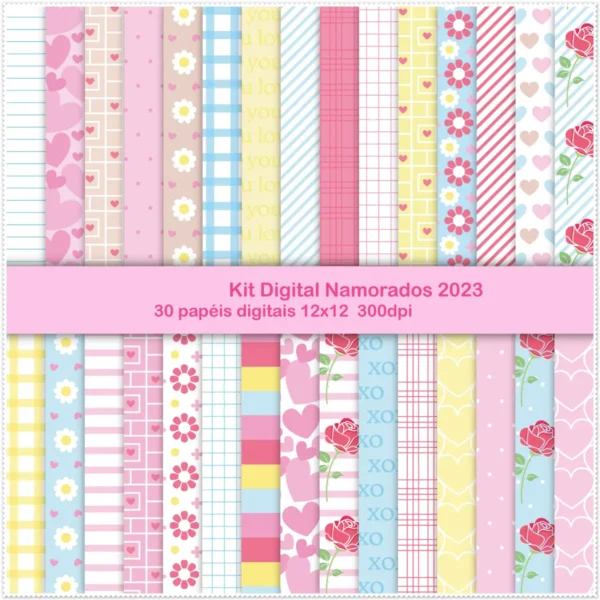 Kit Completo de Design para Dia dos Namorados PNG - Imagem 6