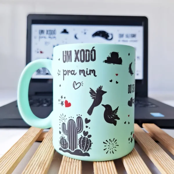 Estampa Digital "Um Xodó Pra Mim" para Caneca - PNG - Imagem 2