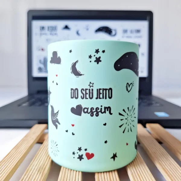 Estampa Digital "Um Xodó Pra Mim" para Caneca - PNG