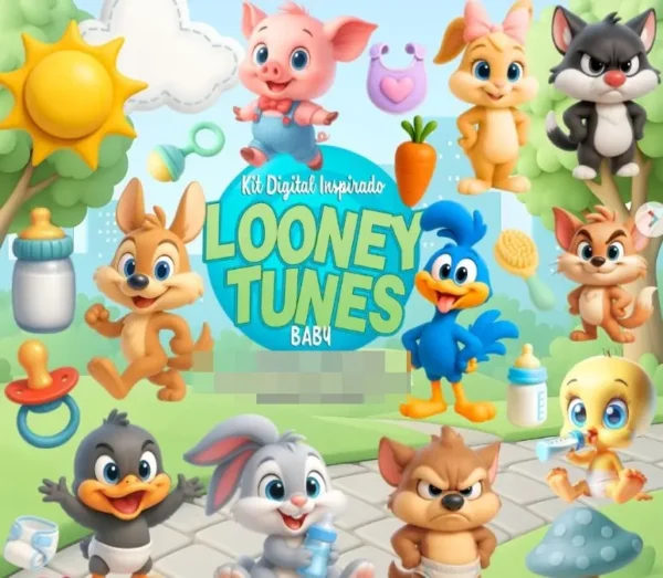 Imagens PNG Baby Looney Tunes para Scrapbooking