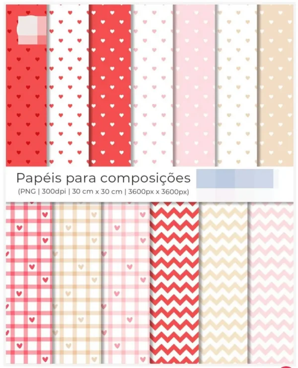 Kit PNG Capivara Apaixonada - Decoração Romântica Dia dos Namorados - Imagem 5