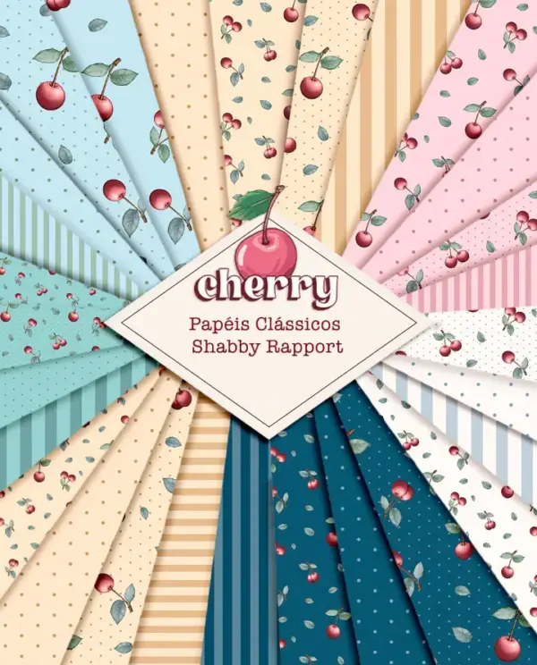 Coleção Cherry: Kit Digital em PNG para Personalizados - Imagem 4
