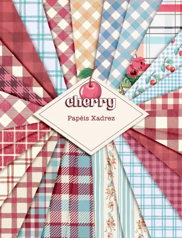 Coleção Cherry: Kit Digital em PNG para Personalizados - Imagem 5