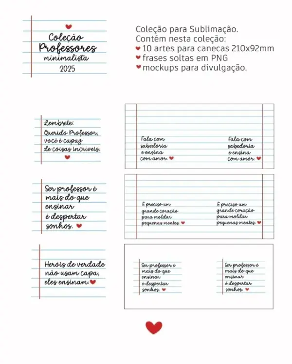 Arquivo Canecas Professor 99 Modelos Personalizaveis - Imagem 3