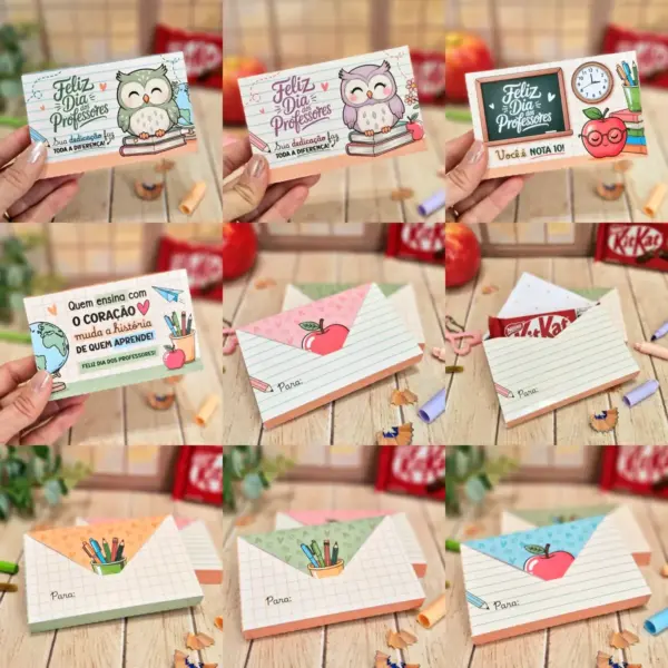 Arquivo Criativo Dia dos Professores KitKat Envelope