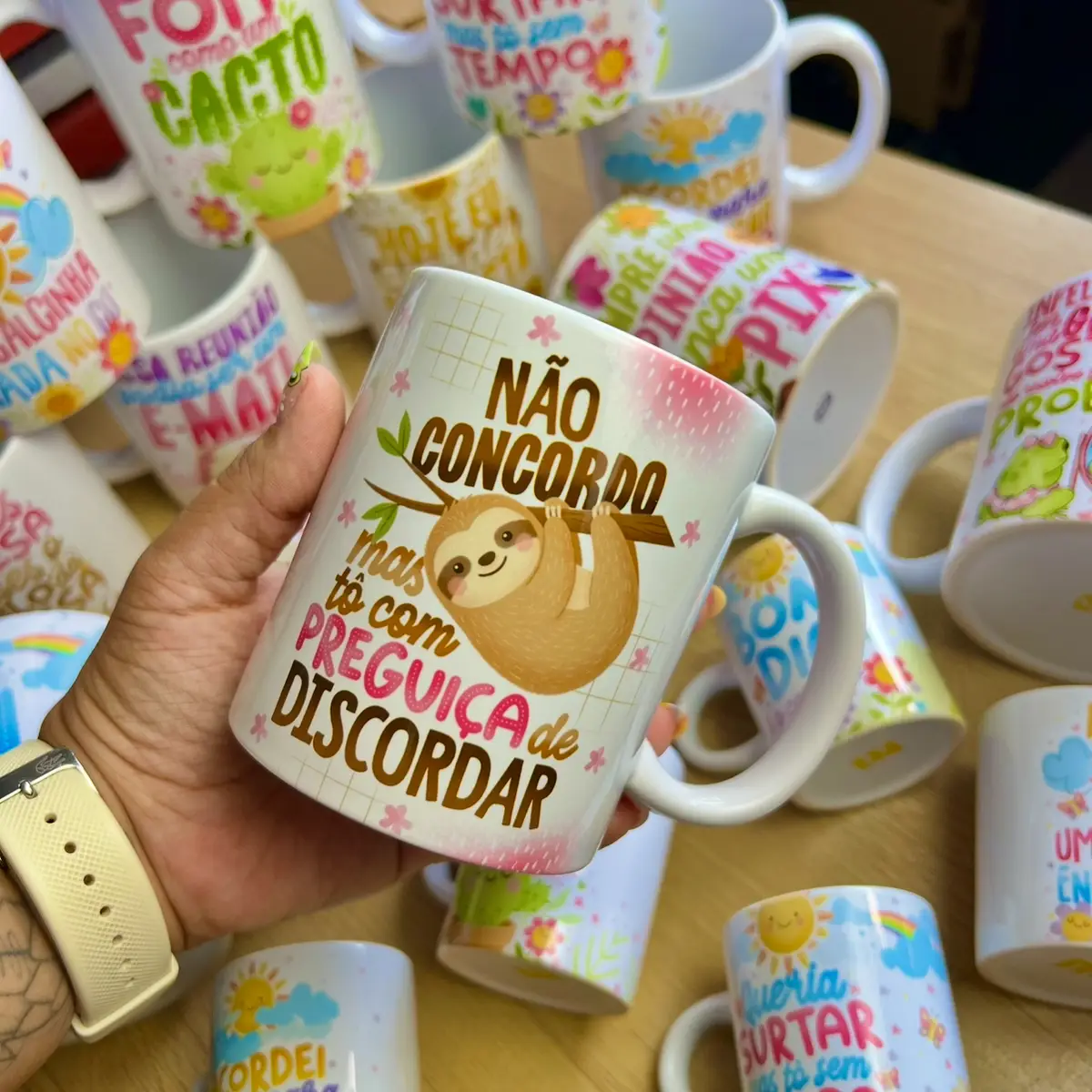 Arte para Canecas Vibes Vol. 4 – Estampas para Sublimação 2 Arte para Canecas Vibes Vol. 4 – Estampas para Sublimação - Imagem 2