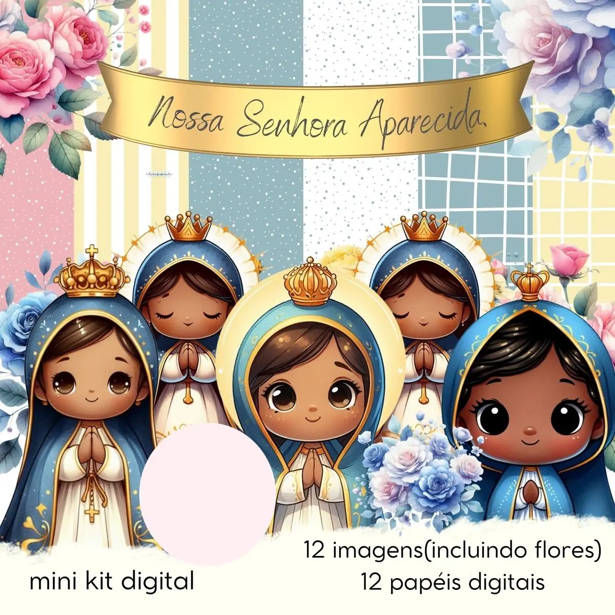 Download Nossa Senhora Aparecida PNG Design Católico 1 Download Nossa Senhora Aparecida PNG Design Católico
