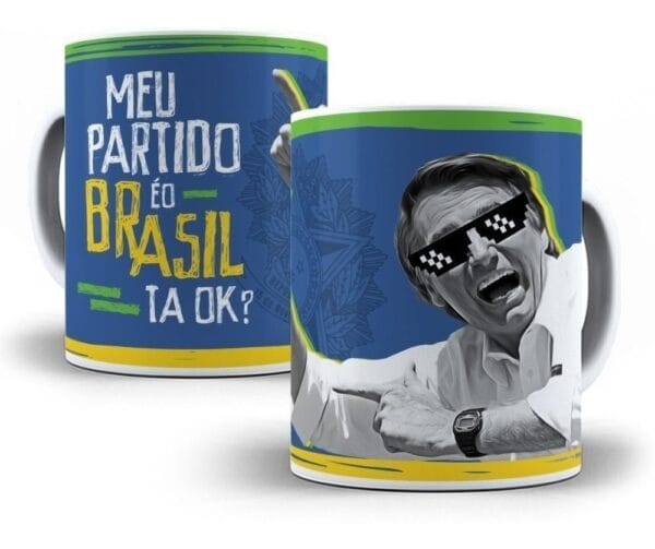 36 Artes Sublimação Caneca Bolsonaro Lula Eleições Png