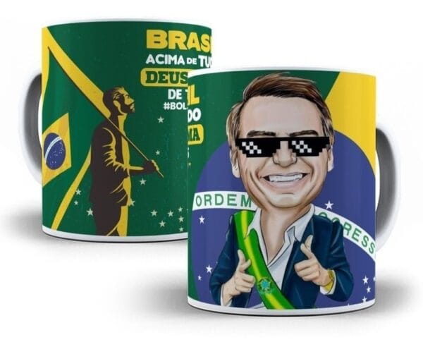 36 Artes Sublimação Caneca Bolsonaro Lula Eleições Png