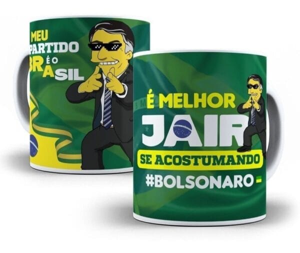 36 Artes Sublimação Caneca Bolsonaro Lula Eleições Png