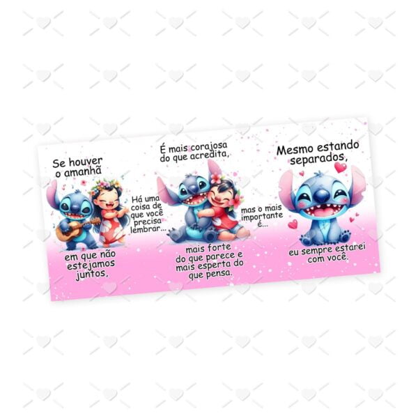 4 Estampas Caneca Dia da Amizade Lilo & Stitch em PNG