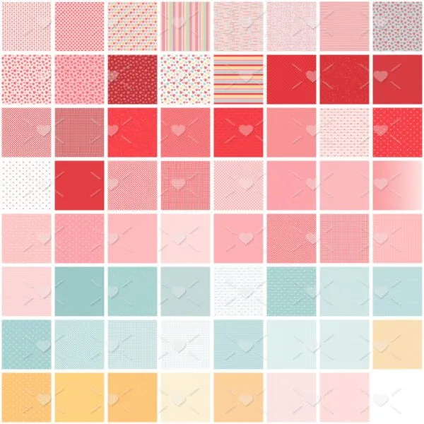 62 Fundos Digitais Dia Dos Namorados Scrapbook Papelaria