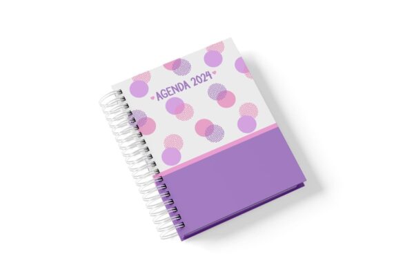 Agenda 2024 Datada com e sem Horário - Arquivo Digital