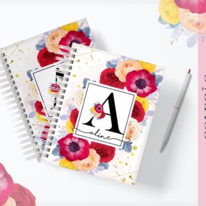 agenda alfabeto colorido arquivo digital scrapbook