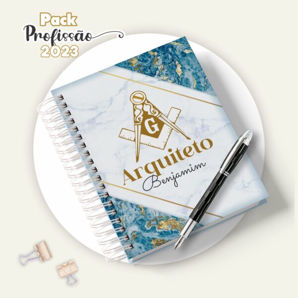 Agenda Arquiteto Masculina - Arquivo Digital