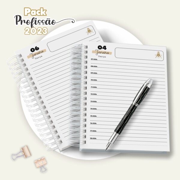 Agenda Arquiteto Masculina - Arquivo Digital