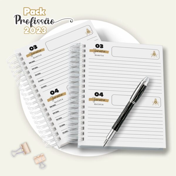 Agenda Arquiteto Masculina - Arquivo Digital