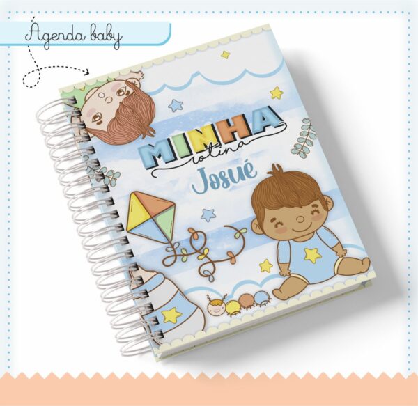 Agenda Baby Menina e Menino - Arquivo Digital