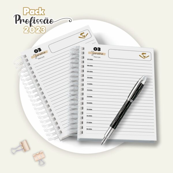 Agenda Barbeiro Masculina - Arquivo Digital