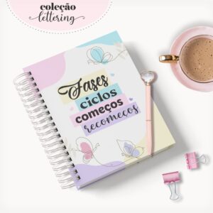 agenda ciclos arquivo digital colecao agendas lettering feminino arquivo digital