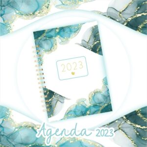 agenda datada 2023 neutro arquivo digital cadernos universitarios