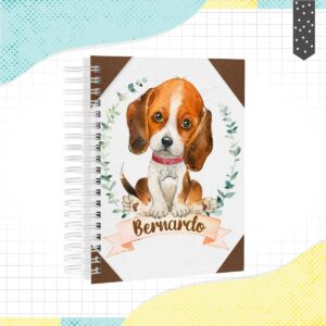 agenda escolar cachorrinho arquivo digital encadernacao digital