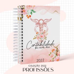 agenda feminina contabilidade 2022 arquivo digital arte digital